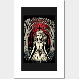 Dark & Gothic Alice in Wonderland Posters and Art